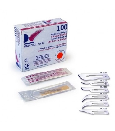Hojas de Bisturí ML 100 uds