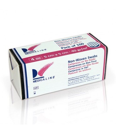 Gasas ML 5x5cm 100 uds