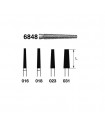 Fresas F.G. 6848 5 uds