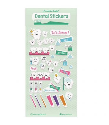 Pegatinas Mia y Gus 10 uds