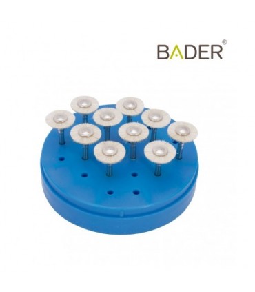 Cepillo C.A. Pelo Cabra Blanco 13mm 10 uds