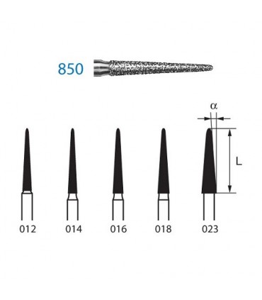 Fresas F.G. Komet 850 5 uds