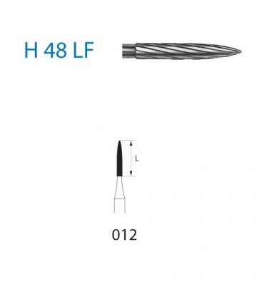 Fresas F.G. Komet H48LF-012 5 uds
