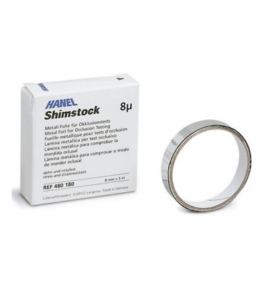 Papel Articular Shimstock Foil 8mm 5m