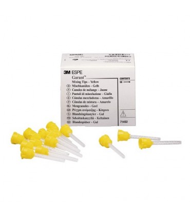 Puntas Mezcla Amarillas Garant 50 uds