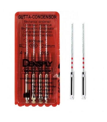 Gutta Condensor 25 mm 4 uds