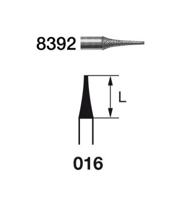 Fresas F.G. 8392-016 5 uds
