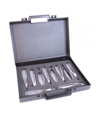 Kit 10 Forceps Bader