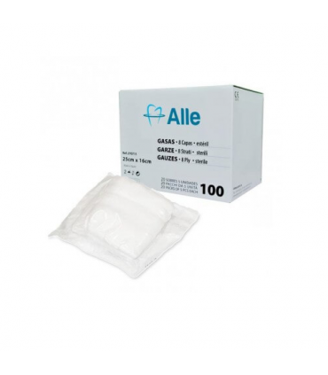 Gasas Algodón Estériles 7,5X6,5cm 250x5 Uds