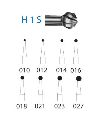 Fresas F.G. H1S 5 uds