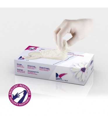 Guantes ML Nitrilo Blancos 100 uds