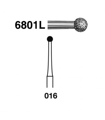 Fresas F.G. 6801L-016 5 uds