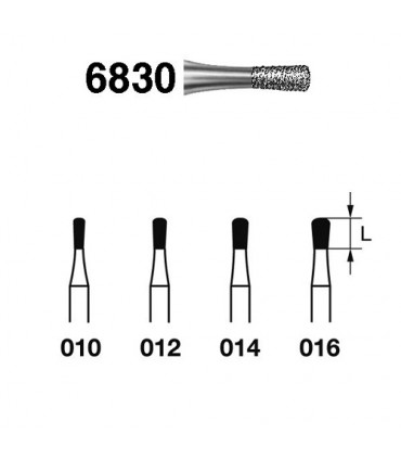 Fresas F.G. 6830 5 uds