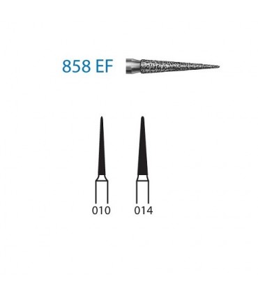 Fresas F.G. 858EF 5 uds