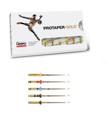 Limas Protaper Gold 6 uds