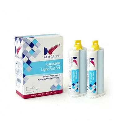 Silicona ML Light Fast 2x50 ml.